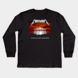 Lebowski: Master of Bowling Kids Long Sleeve T-Shirt